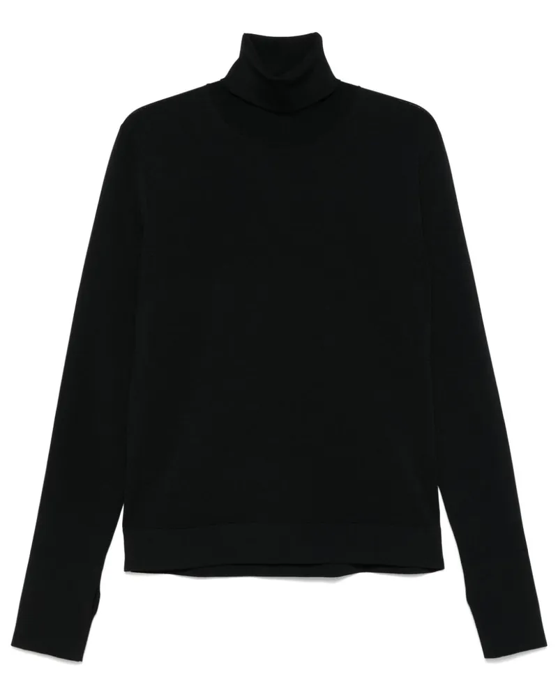 Jil Sander Pullover mit Rollkragen - Schwarz Schwarz