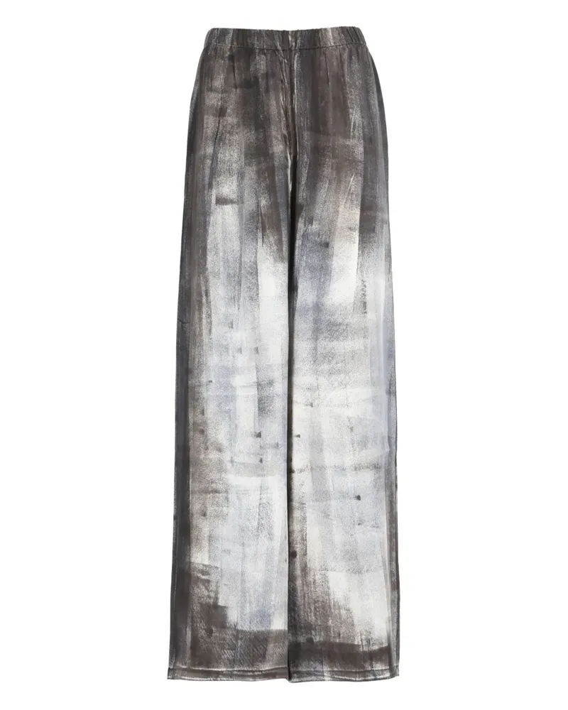 Avant Toi Hose mit elastischem Bund - Grau Grau
