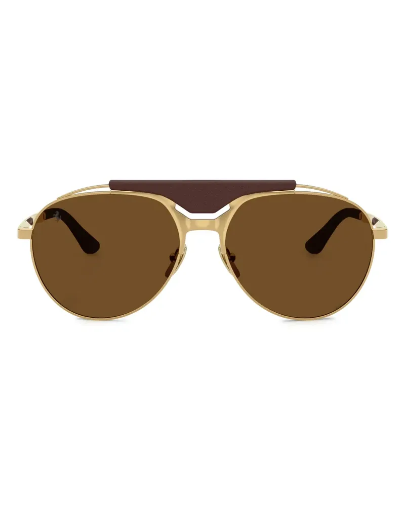Ferrari Getönte Pilotenbrille - Gold Gold