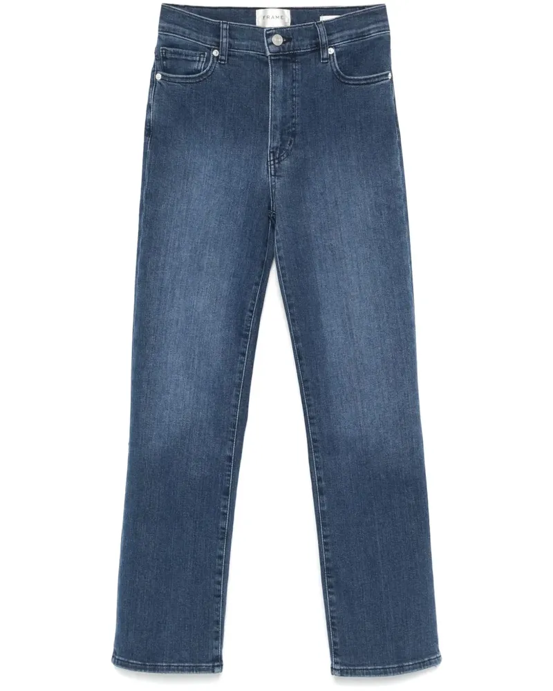 Frame Denim Gerade Le Sleek Jeans - Blau Blau