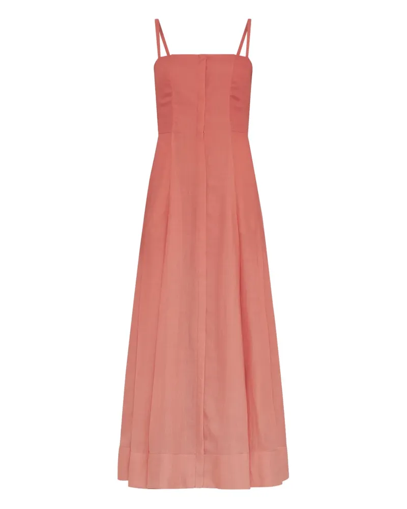 Gabriela Hearst Magritte Kleid - Orange Orange