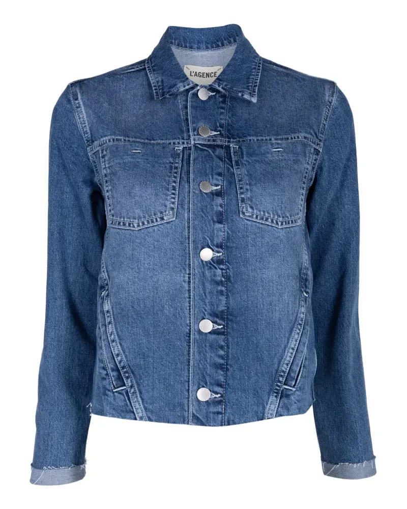 L'Agence Janelle Jeansjacke - Blau Blau