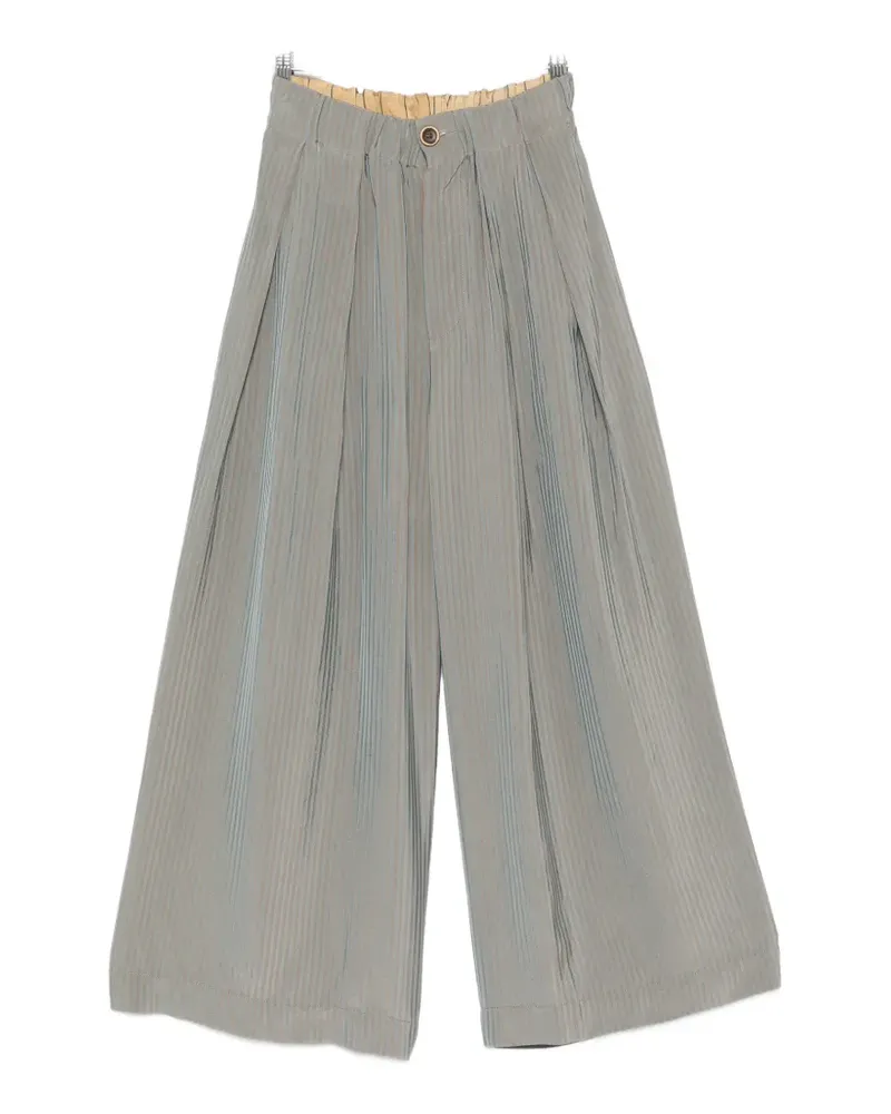 Uma Wang Poetic pleated trousers - Grau Grau