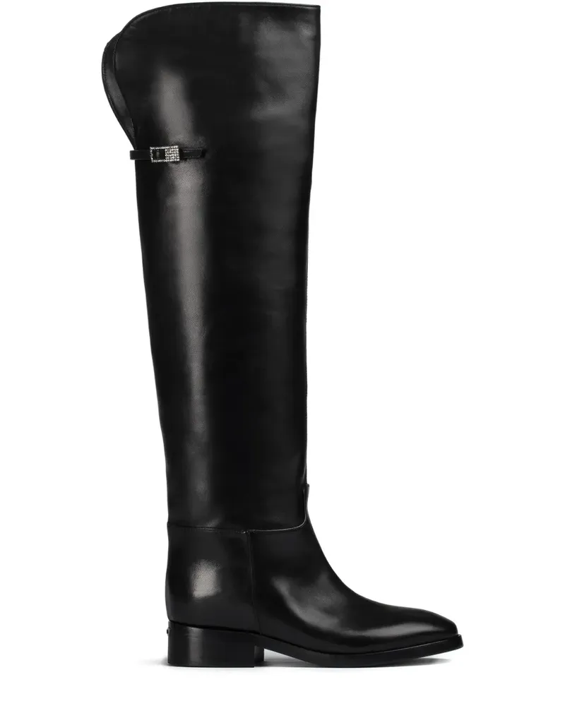 Le Silla Stiefel mit Schnalle - Schwarz Schwarz