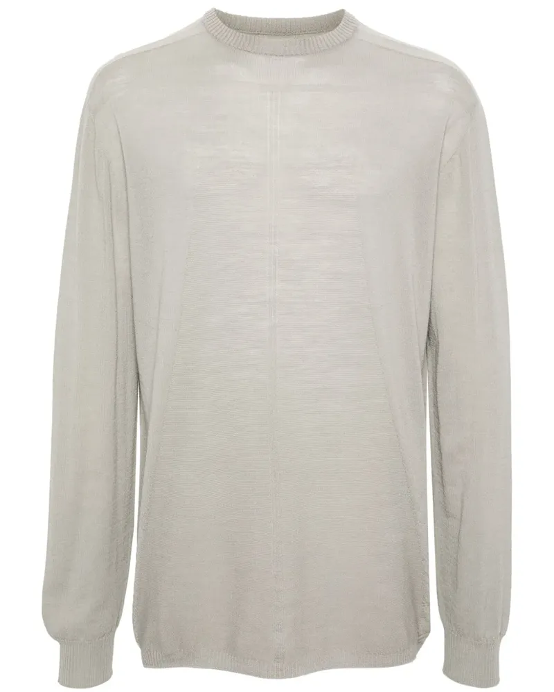 Rick Owens Pullover mit Rundhalsausschnitt - Grau Grau