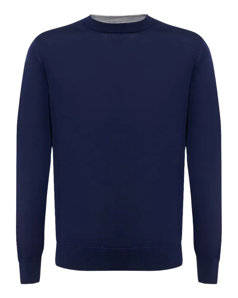 Eleventy Sea Island Pullover - Blau Blau
