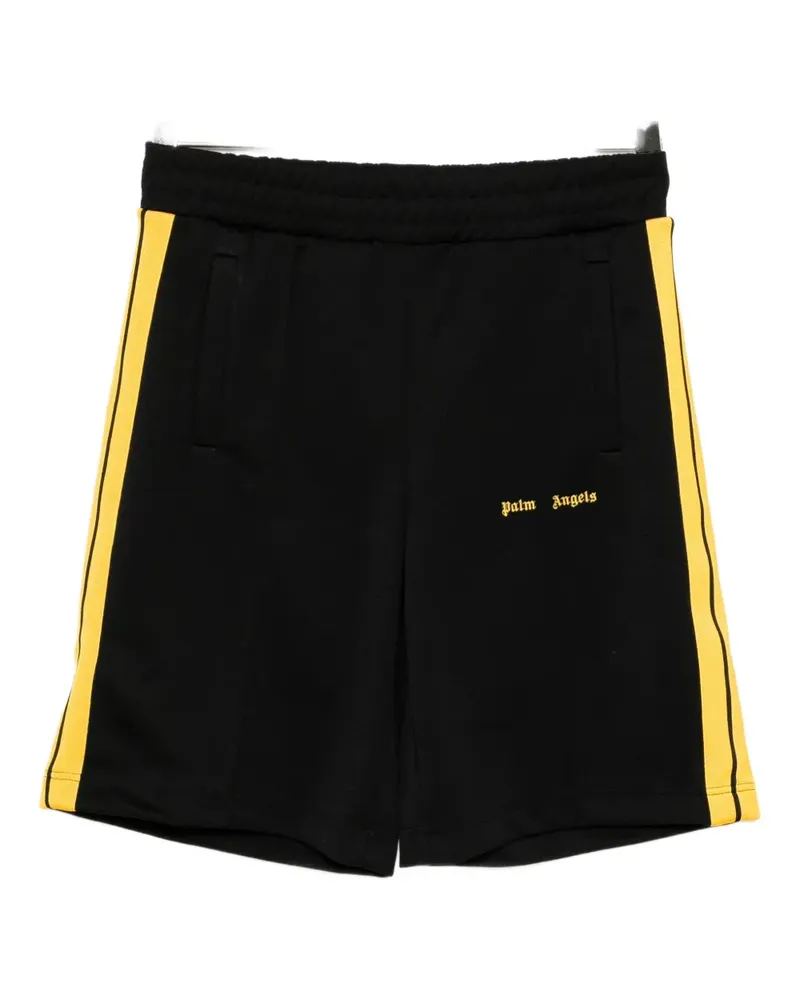 Palm Angels Shorts mit Logo-Stickerei - Schwarz Schwarz