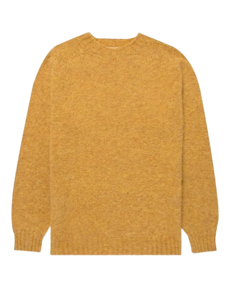Sunspel Pullover mit gebürstetem Effekt - Gelb Gelb
