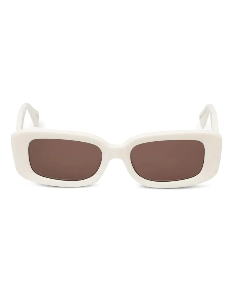 AllSaints Sonic Sonnenbrille - Weiß Weiß