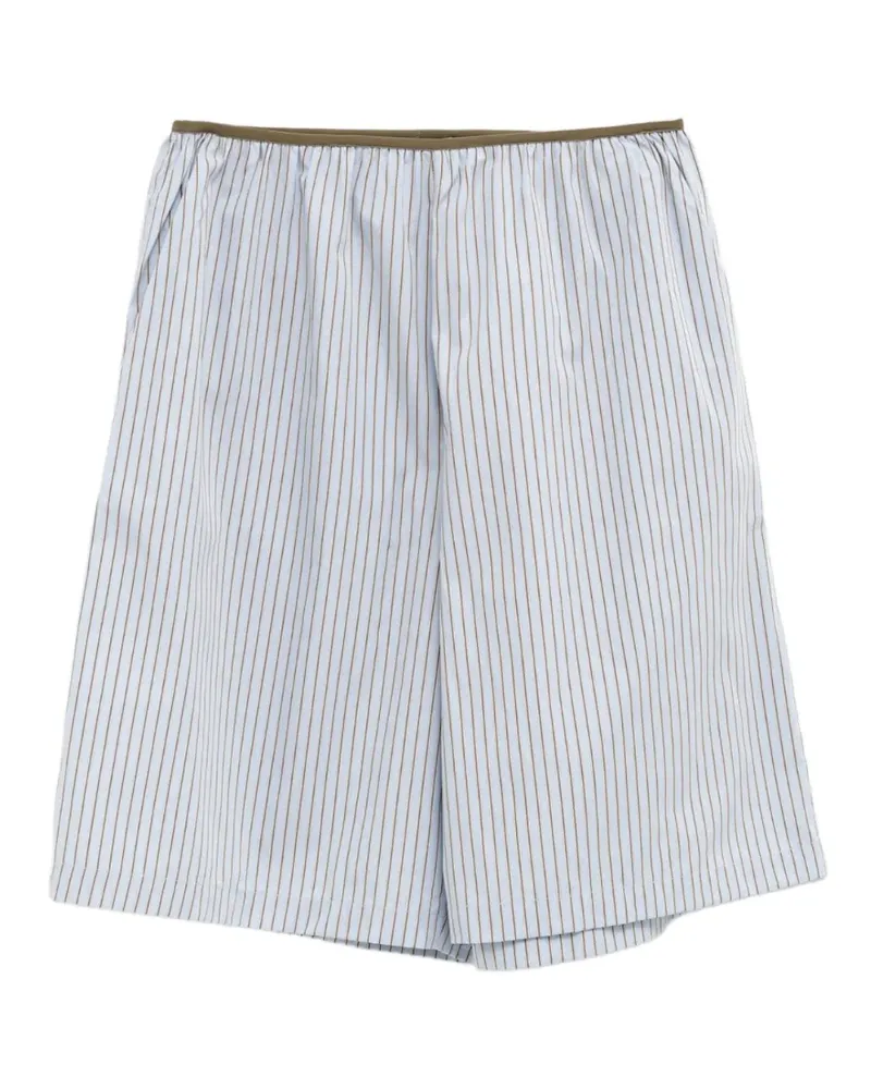 FRANKIE Shop Gestreifte Elyn Bermudas - Blau Blau