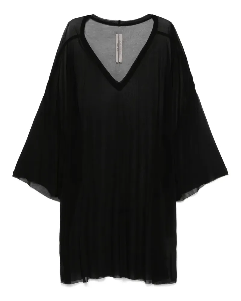Rick Owens V Tommy T-Shirt - Schwarz Schwarz