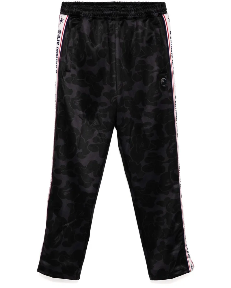 BAPE Solid Camo One-Point Jogginghose - Schwarz Schwarz