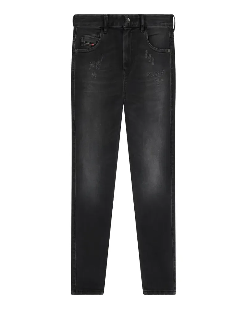 Diesel slim-fit jeans - Schwarz Schwarz