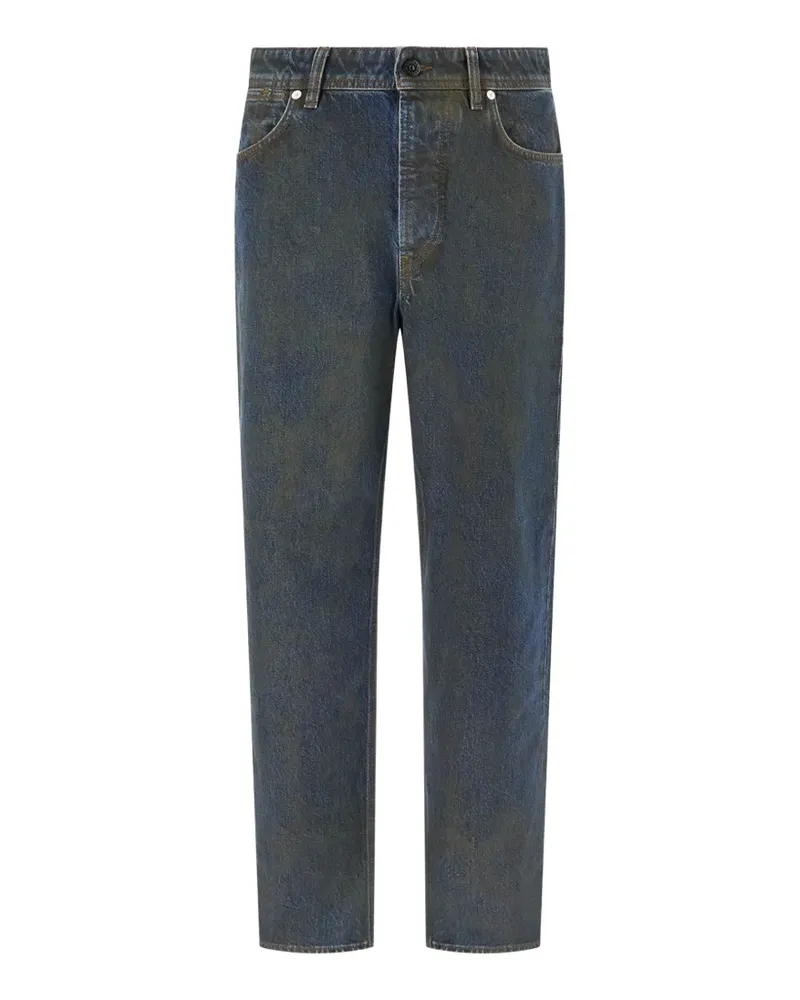 Stone Island J100006 Jeans mit Laser-Pigment - Blau Blau