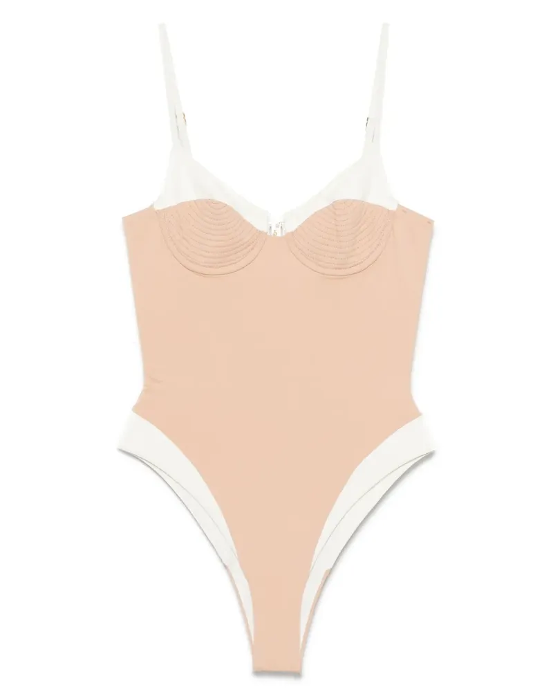 Noire Swimwear Celine Badeanzug - Nude Nude