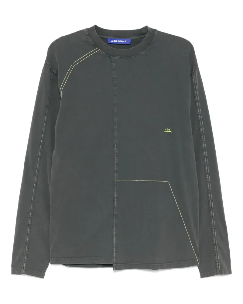 ACW* T-Shirt mit Logo-Print - Grau Grau