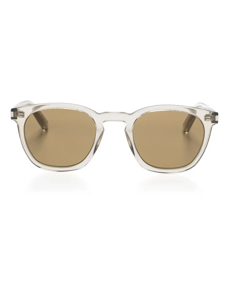 Saint Laurent Runde SL28 Sonnenbrille - Nude Nude