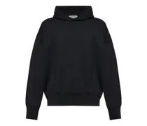 Hoodie mit tiefen Schultern - Schwarz