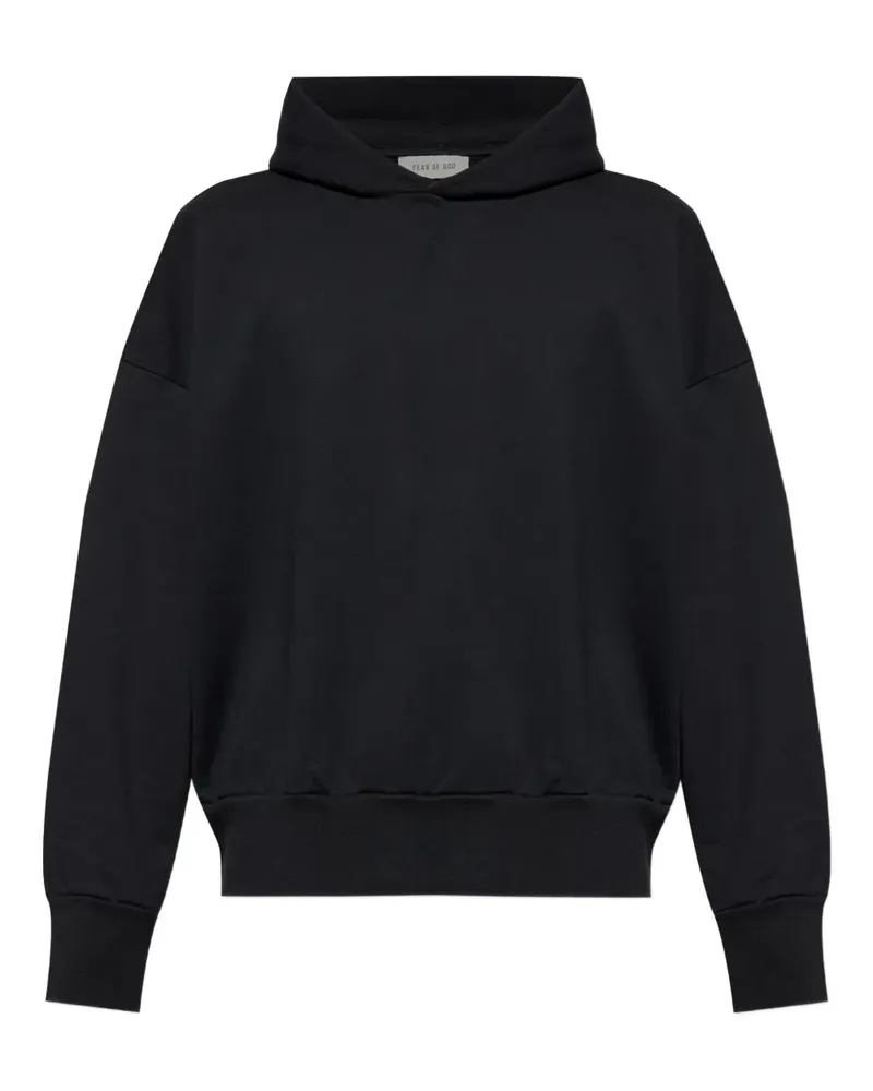 Fear of God Hoodie mit tiefen Schultern - Schwarz Schwarz