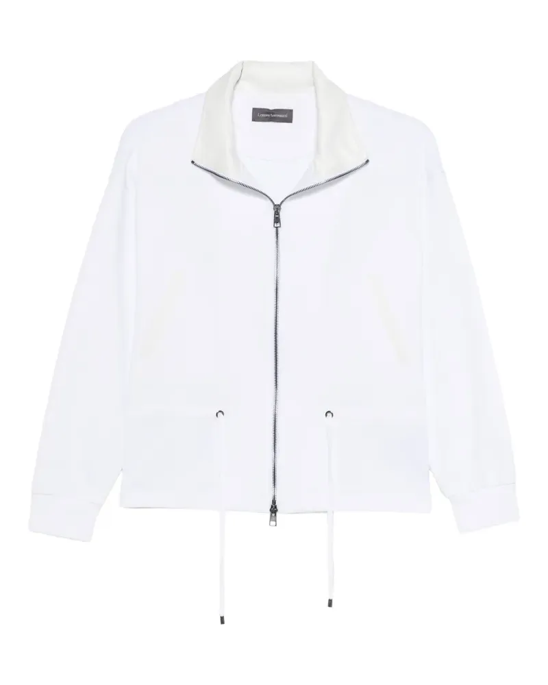 Lorena Antoniazzi zip-up sweatshirt - Weiß Weiß