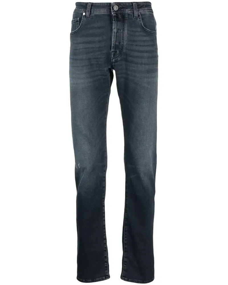 Jacob Cohën Ausgeblichene Jeans - Blau Blau