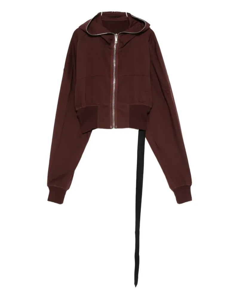 DRKSHDW by Rick Owens cropped hoodie - Rot Rot