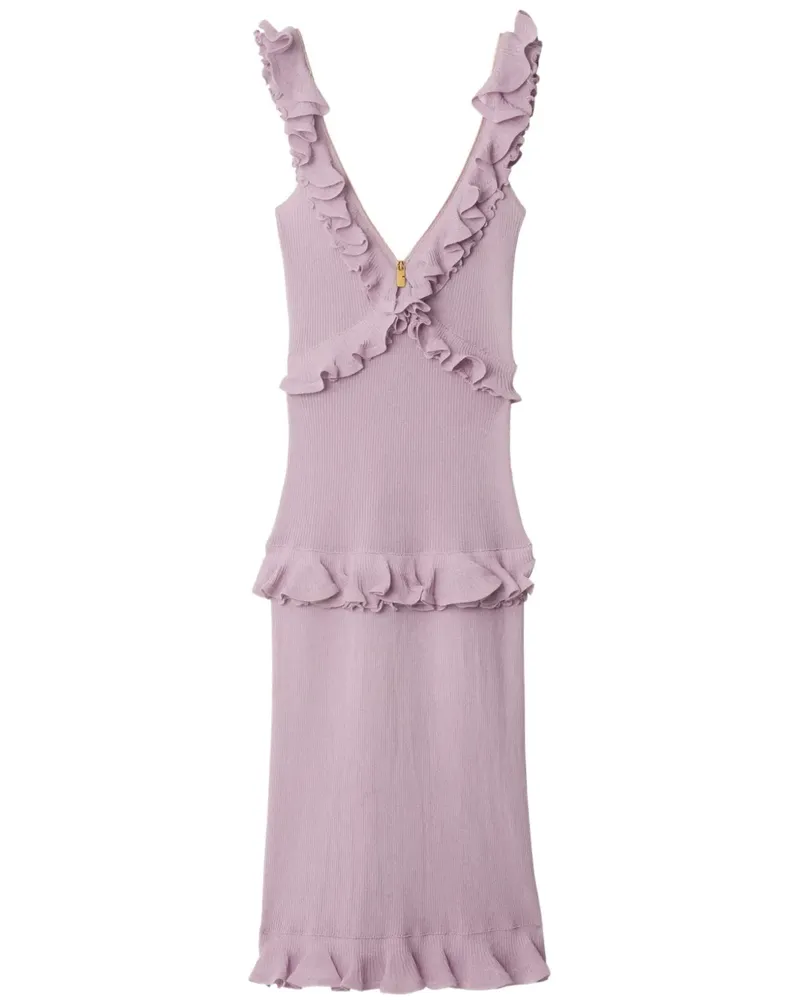 Burberry Kleid aus Seidengemisch - Rosa Rosa