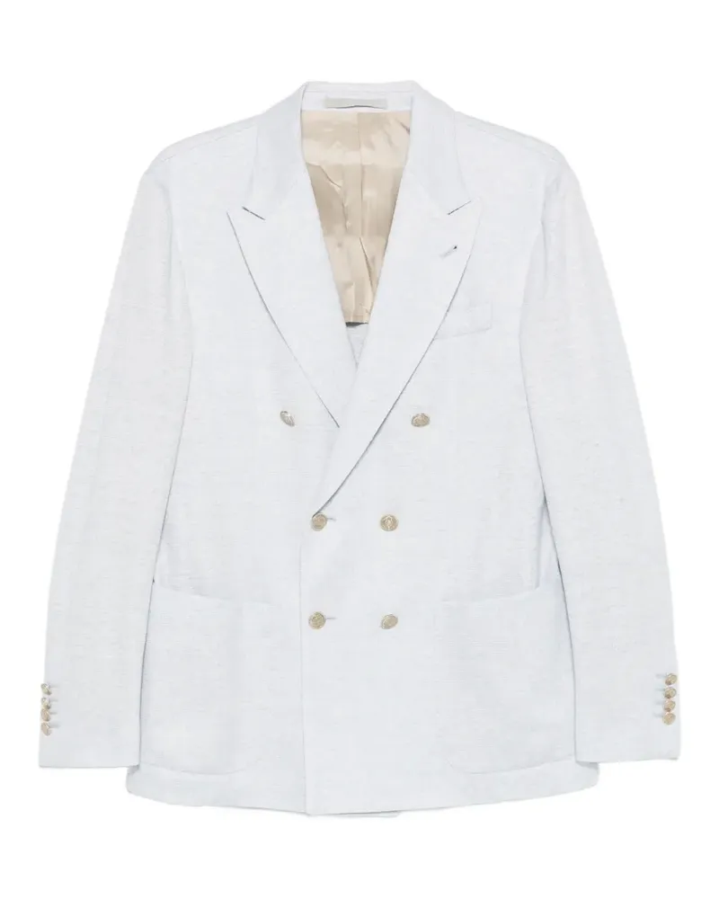 Eleventy Doppelreihiges Sakko - Blau Blau