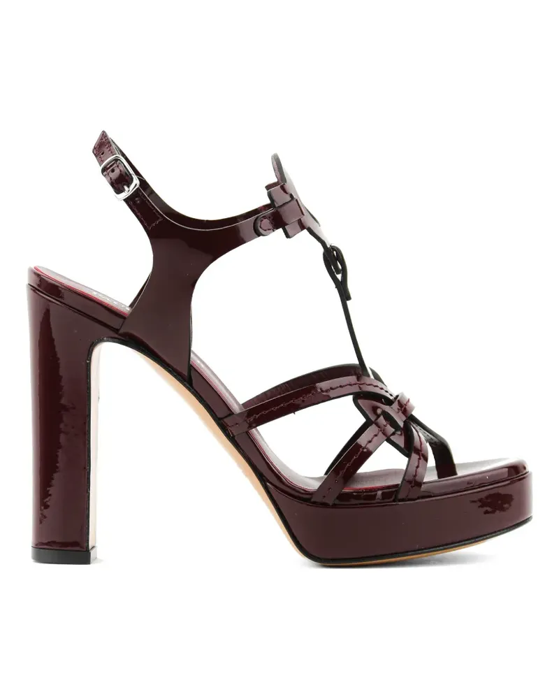 Paul Warmer Paris Sandalen mit Absatz - Rot Rot