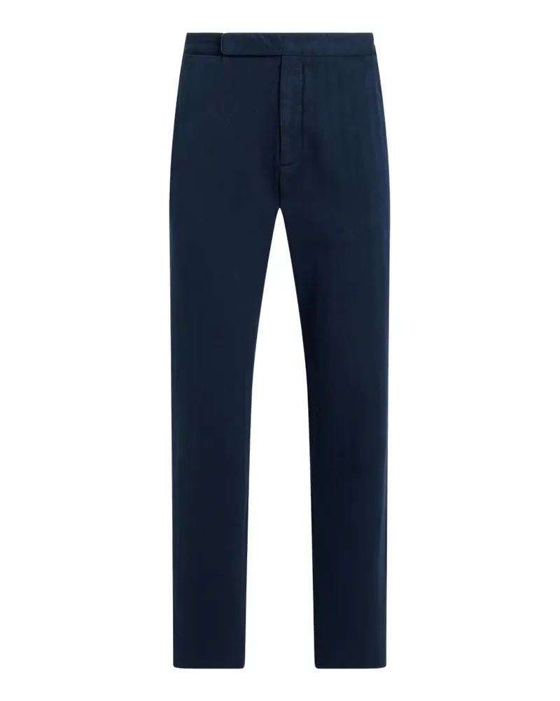 Ralph Lauren Gregory herringbone trousers - Blau Blau