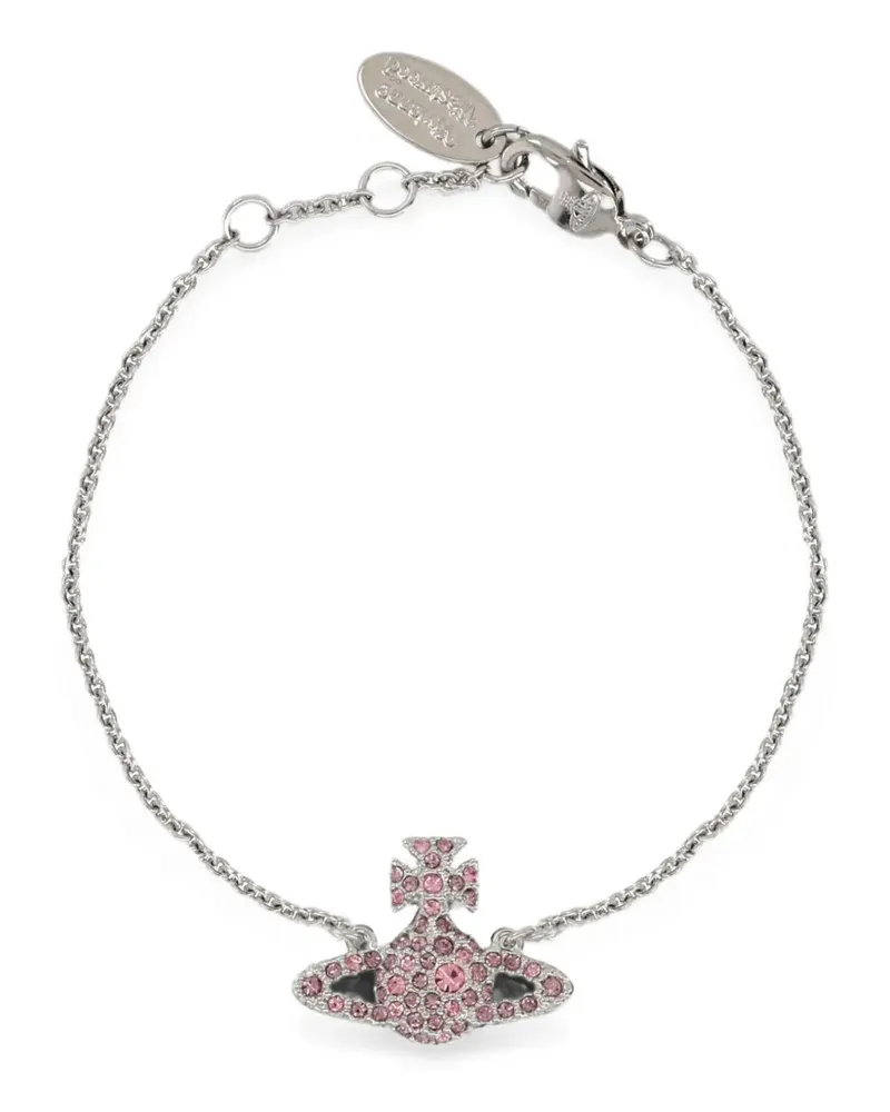 Vivienne Westwood Orb crystal-embellished bracelet - Silber Silber