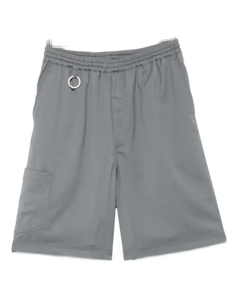 Études Studio Comfort elasticated-waistband shorts - Grau Grau