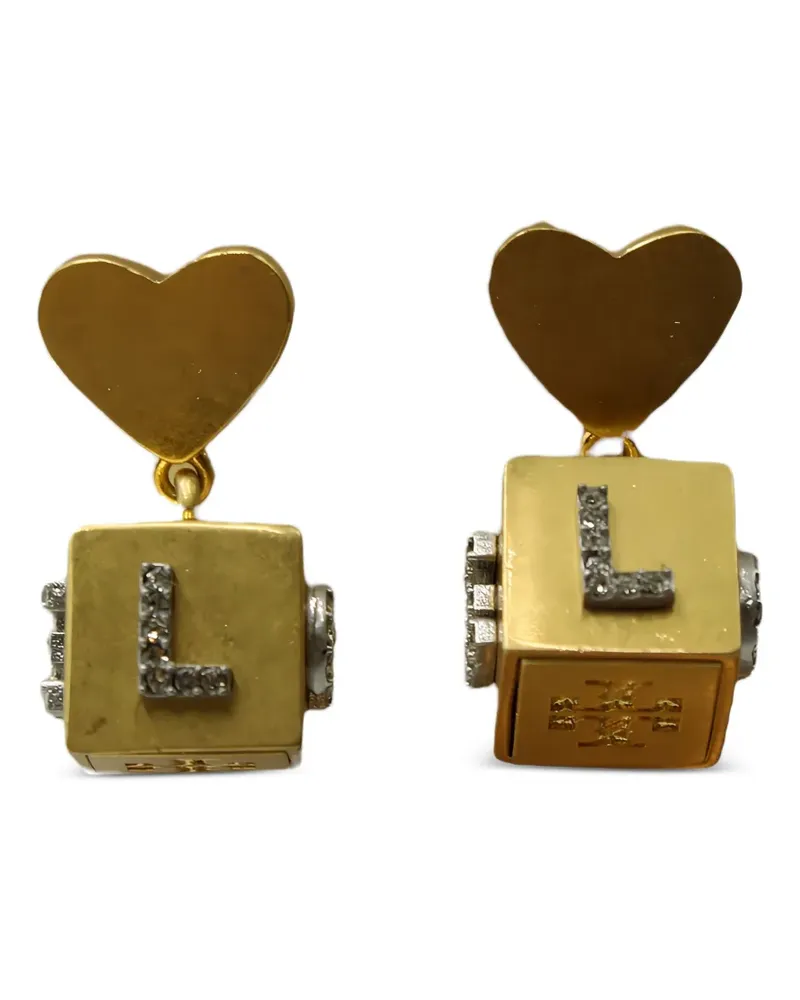 Tory Burch Love Cube Ohrringe - Gold Gold