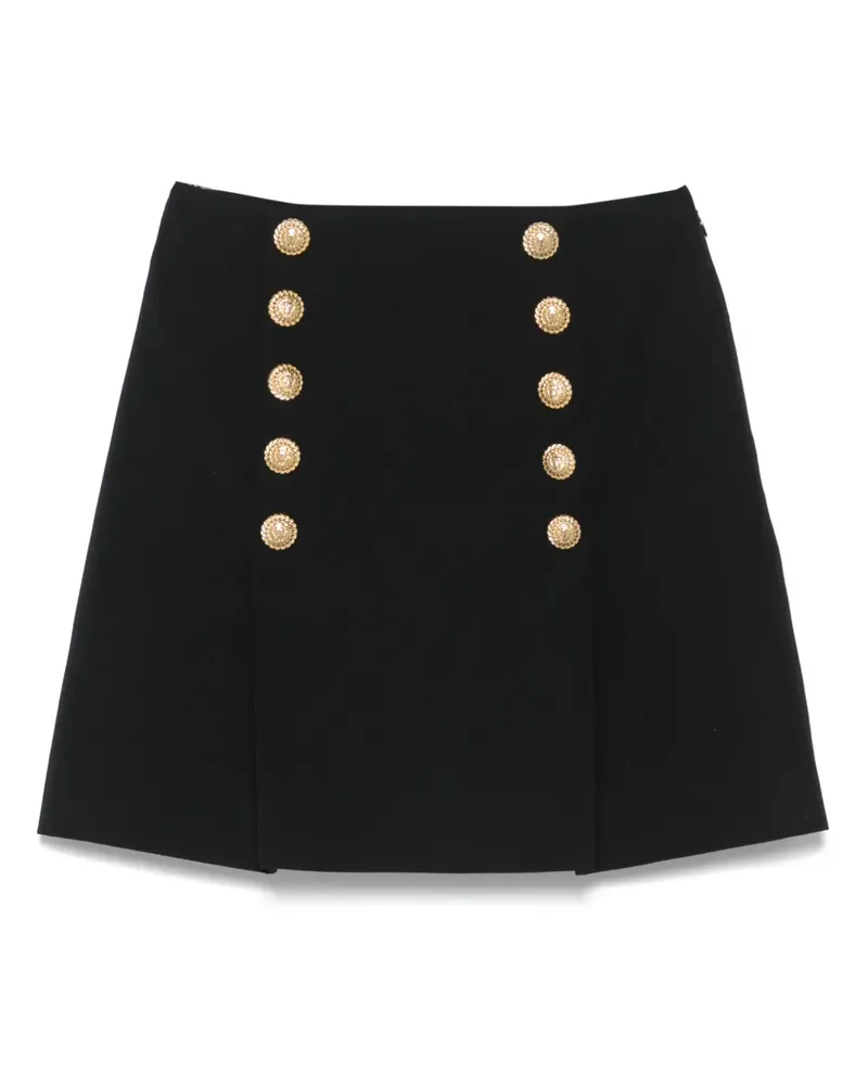 Balmain Rock aus Schurwolle - Schwarz Schwarz