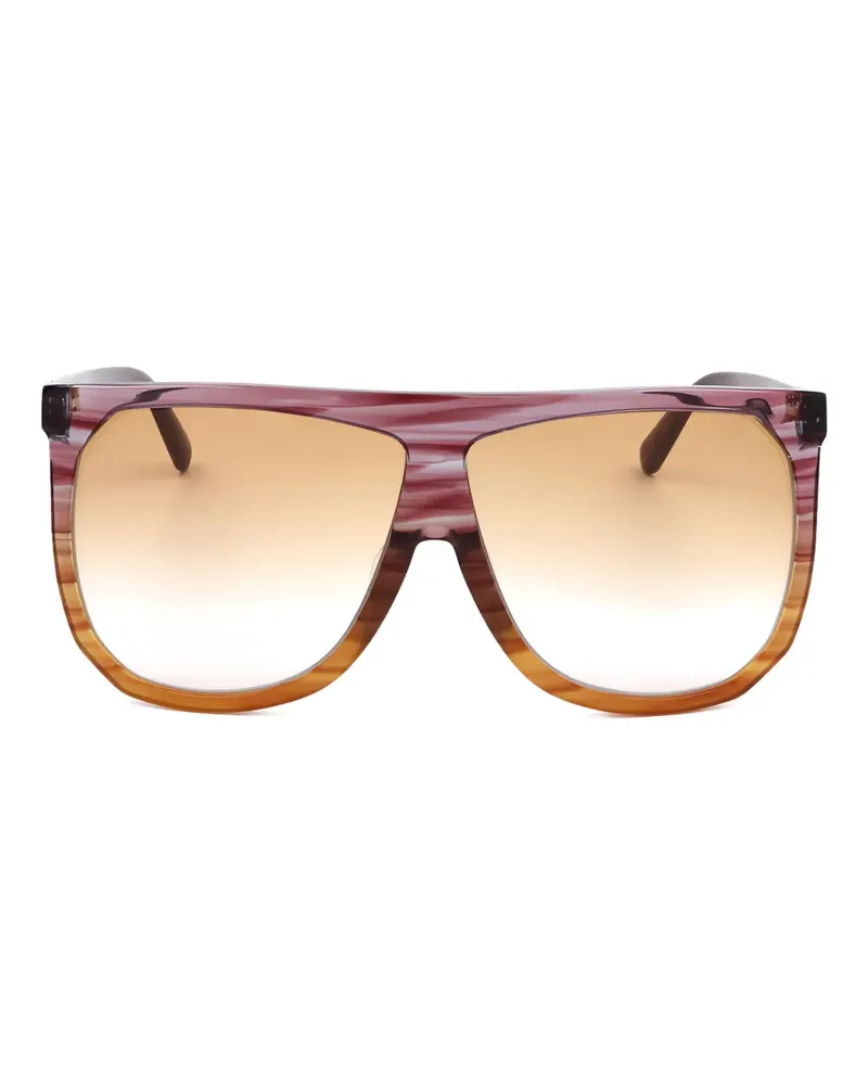Loewe Eckige Sonnenbrille - Rosa Rosa