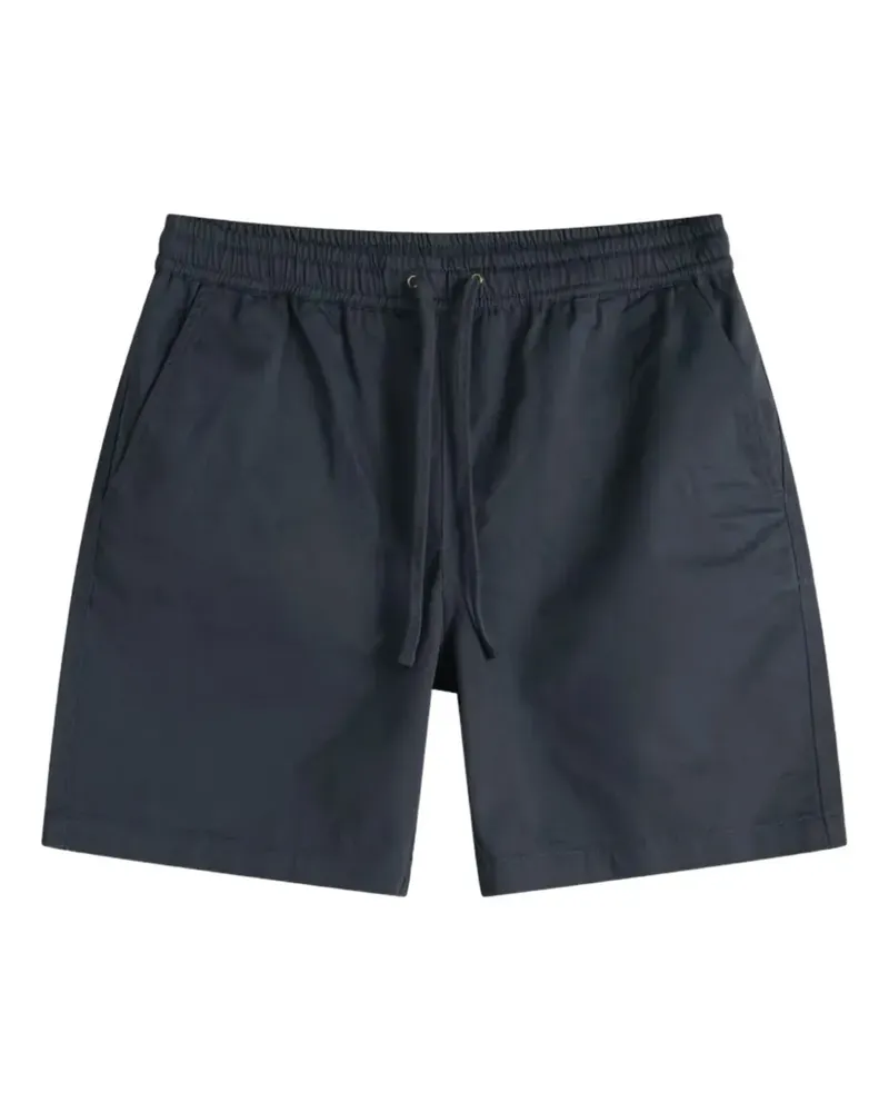Universal Works Shorts mit Kordelzug - Blau Blau