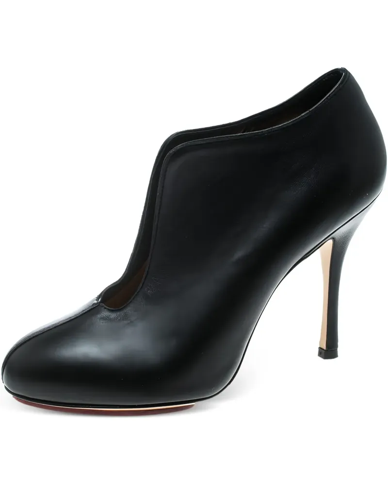 Charlotte Olympia Stiefel mit Absatz 105mm - Schwarz Schwarz
