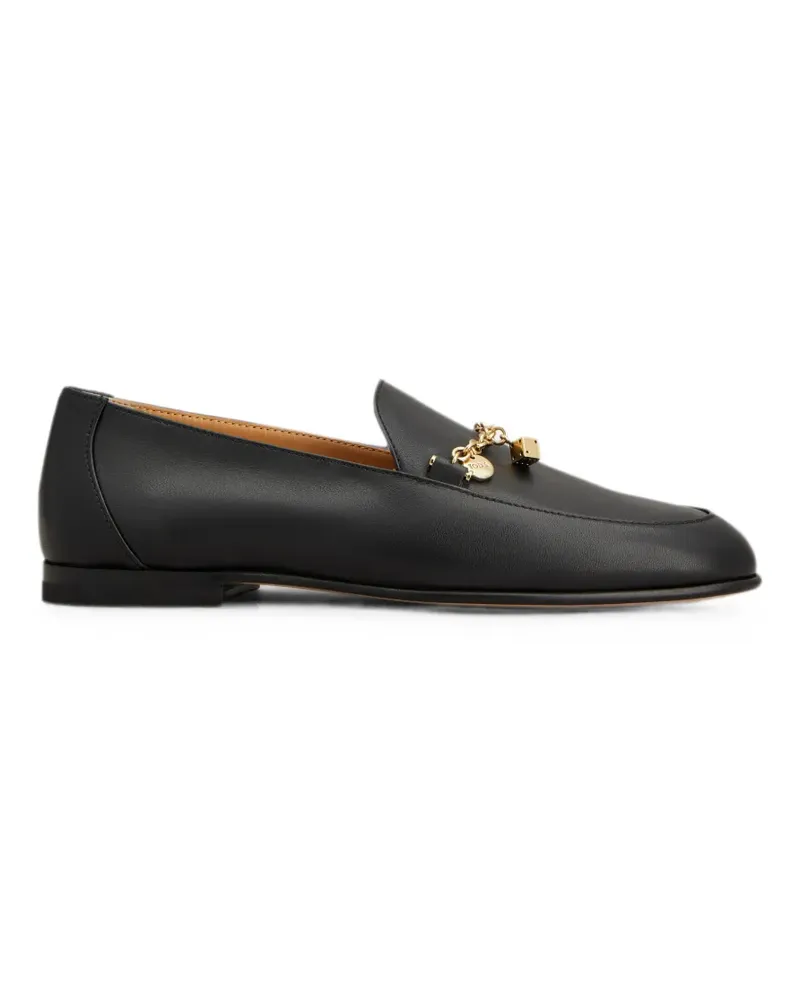 TOD'S loafers in nappa leather - Schwarz Schwarz