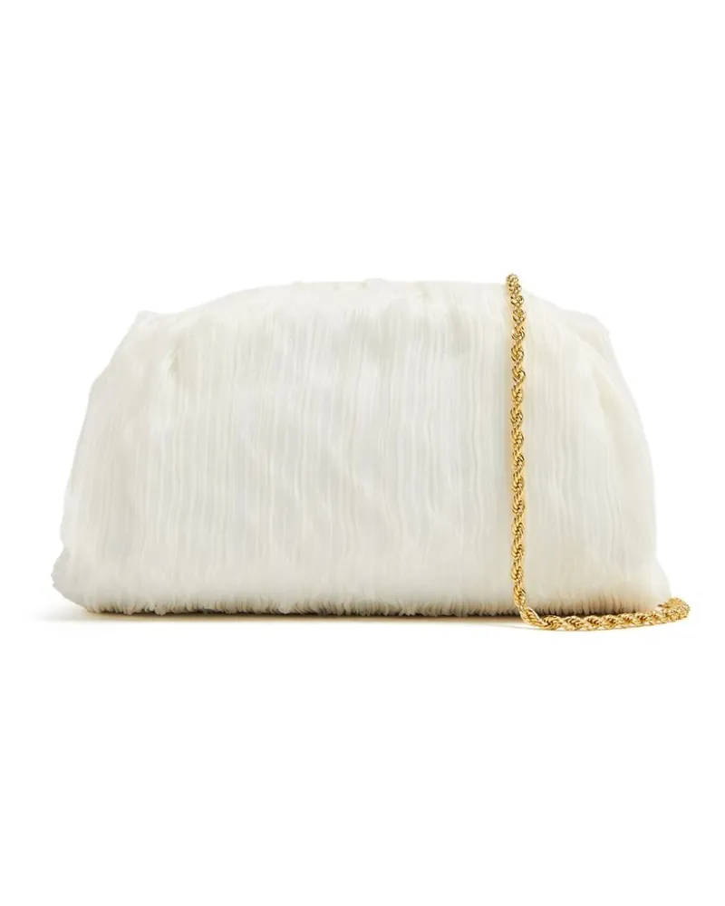 Loeffler Randall Willa Clutch Weiß