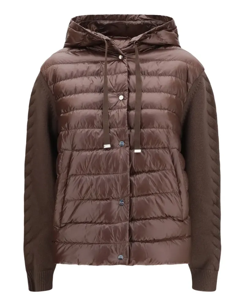 Herno quilted panelled jacket - Braun Braun