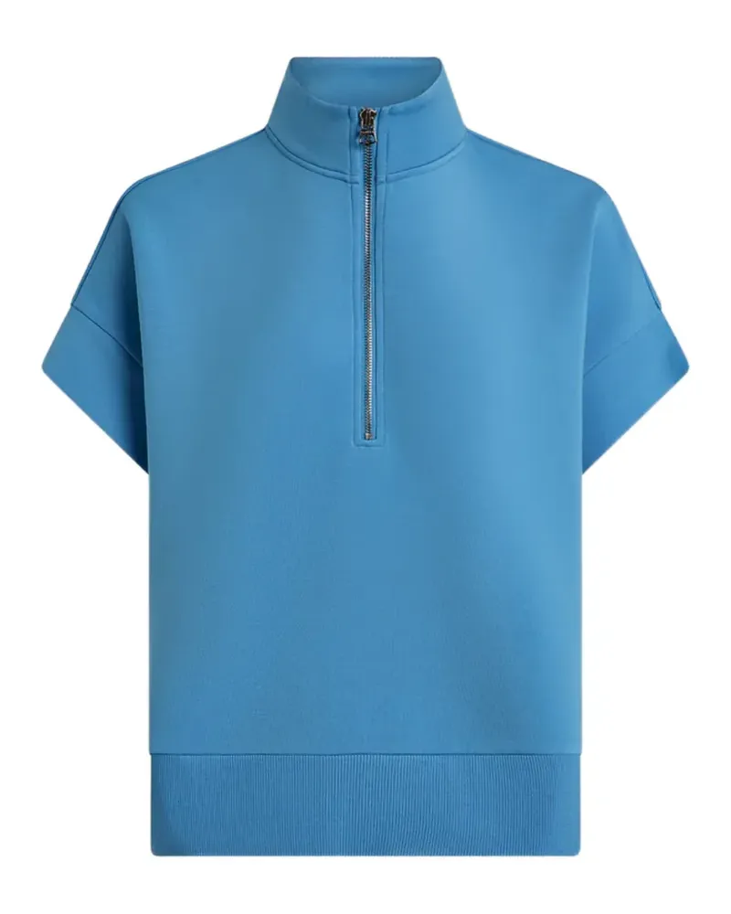 Varley Ritchie short-sleeve quarter-zip sweatshirt - Blau Blau