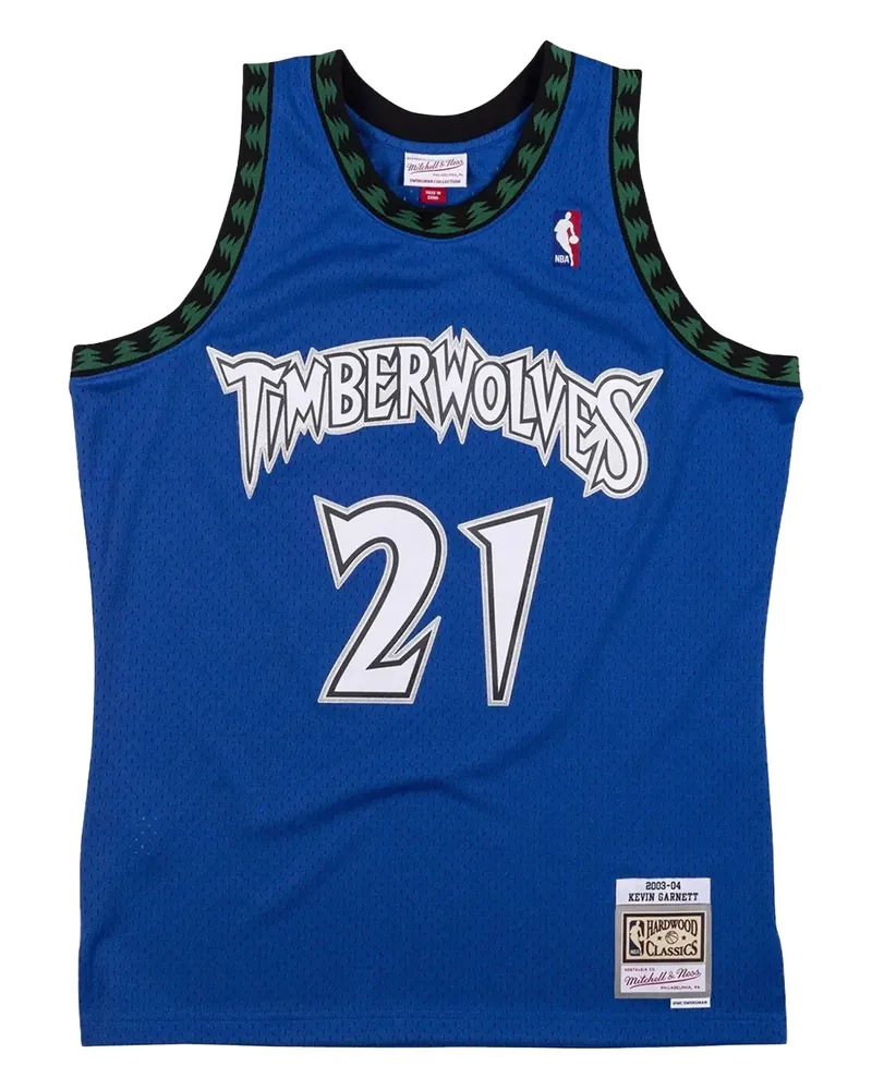 Mitchell & Ness x NBA Swingman "Minnesota Timberwolves Kevin Garnett" Tanktop - Blau Blau