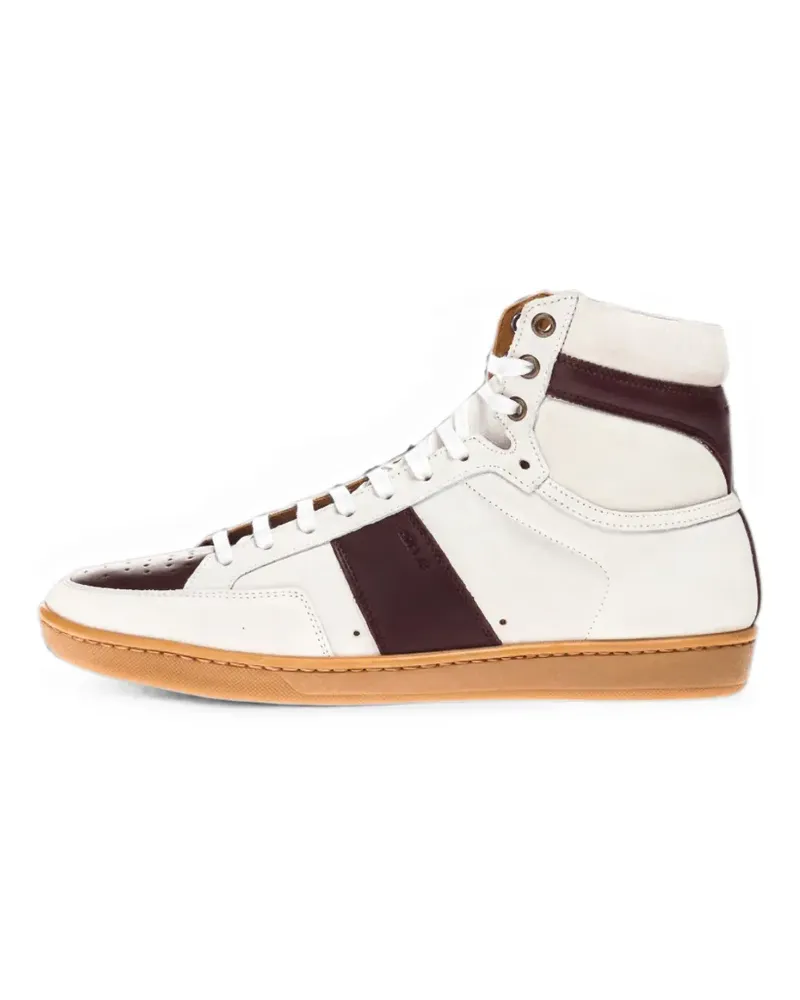Saint Laurent SL/10 high-top sneakers - Weiß Weiß