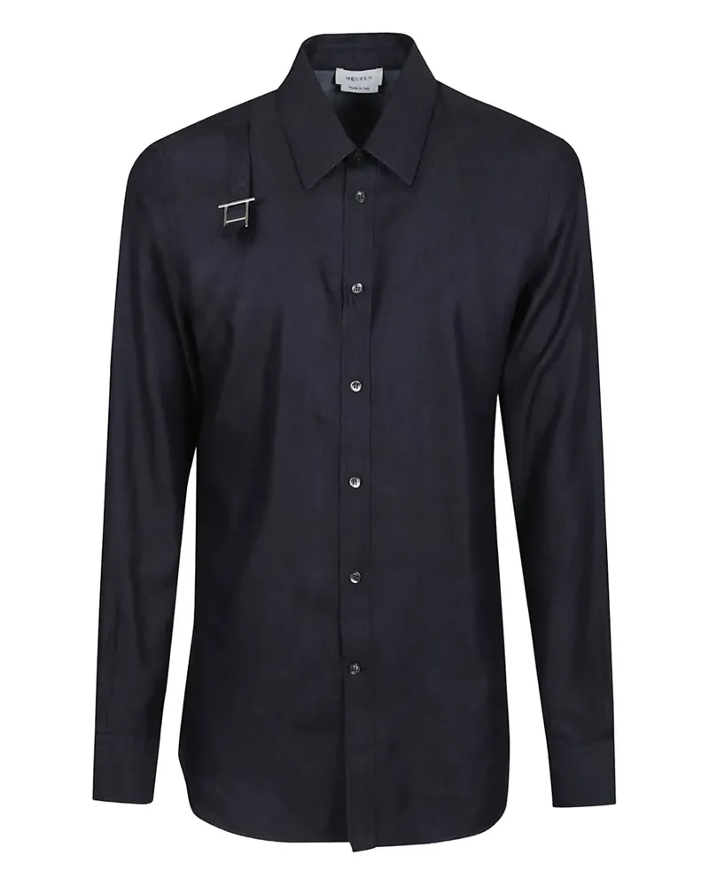 Alexander McQueen Klassisches Hemd - Blau Blau