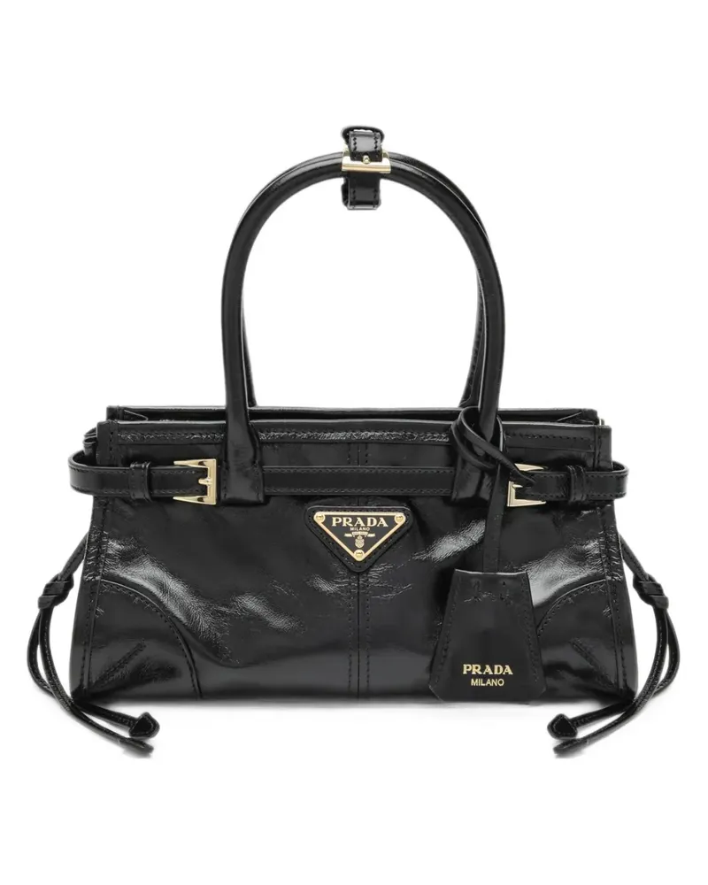 Prada Bonnie leather mini-bag - Schwarz Schwarz
