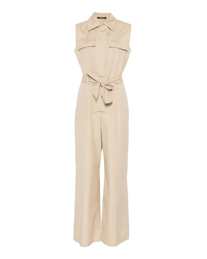 Pennyblack belted sleeveless jumpsuit - Nude Nude