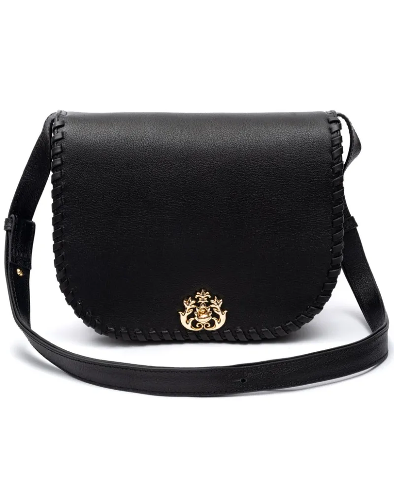 ISLA New Camille Schultertasche - Schwarz Schwarz