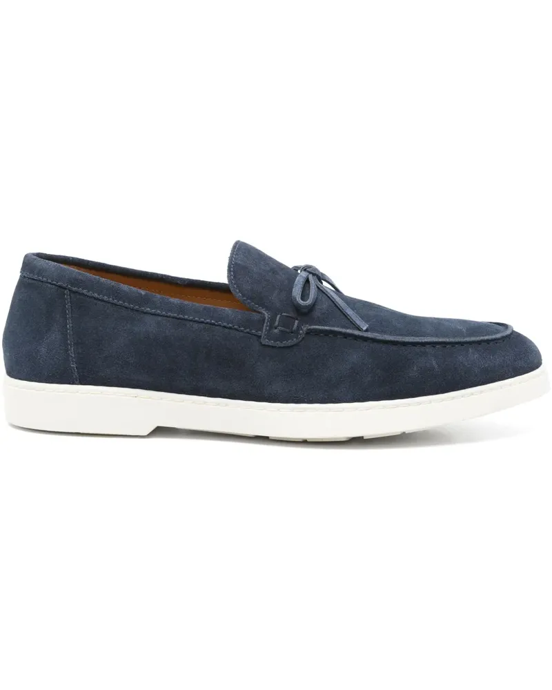 Doucal´s Loafer aus Wildleder - Blau Blau