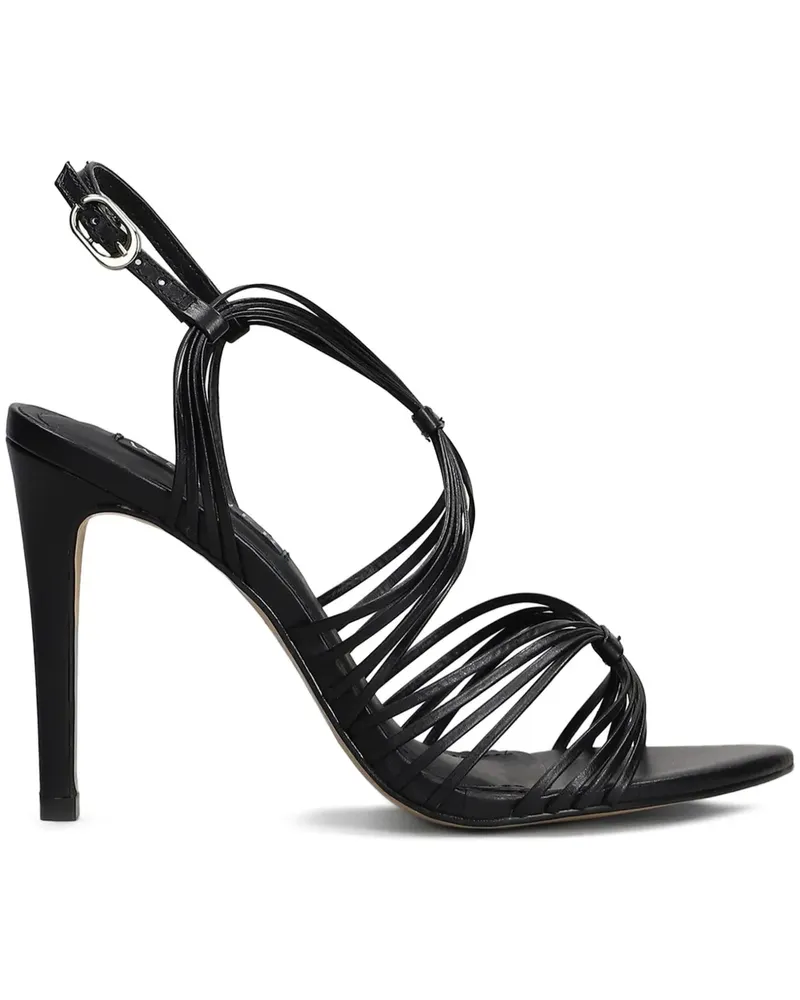 Werner Sandalen mit Riemen 105mm - Schwarz Schwarz