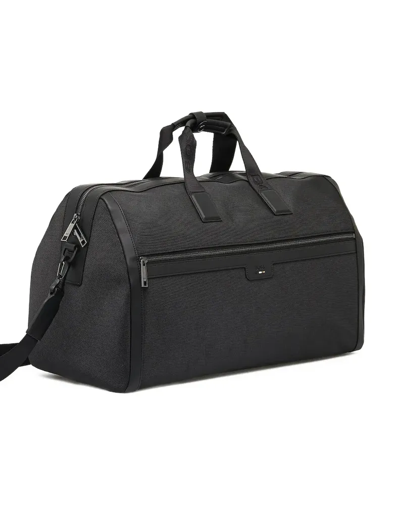 HUGO BOSS Reisetasche mit Logo-Prägung - Schwarz Schwarz